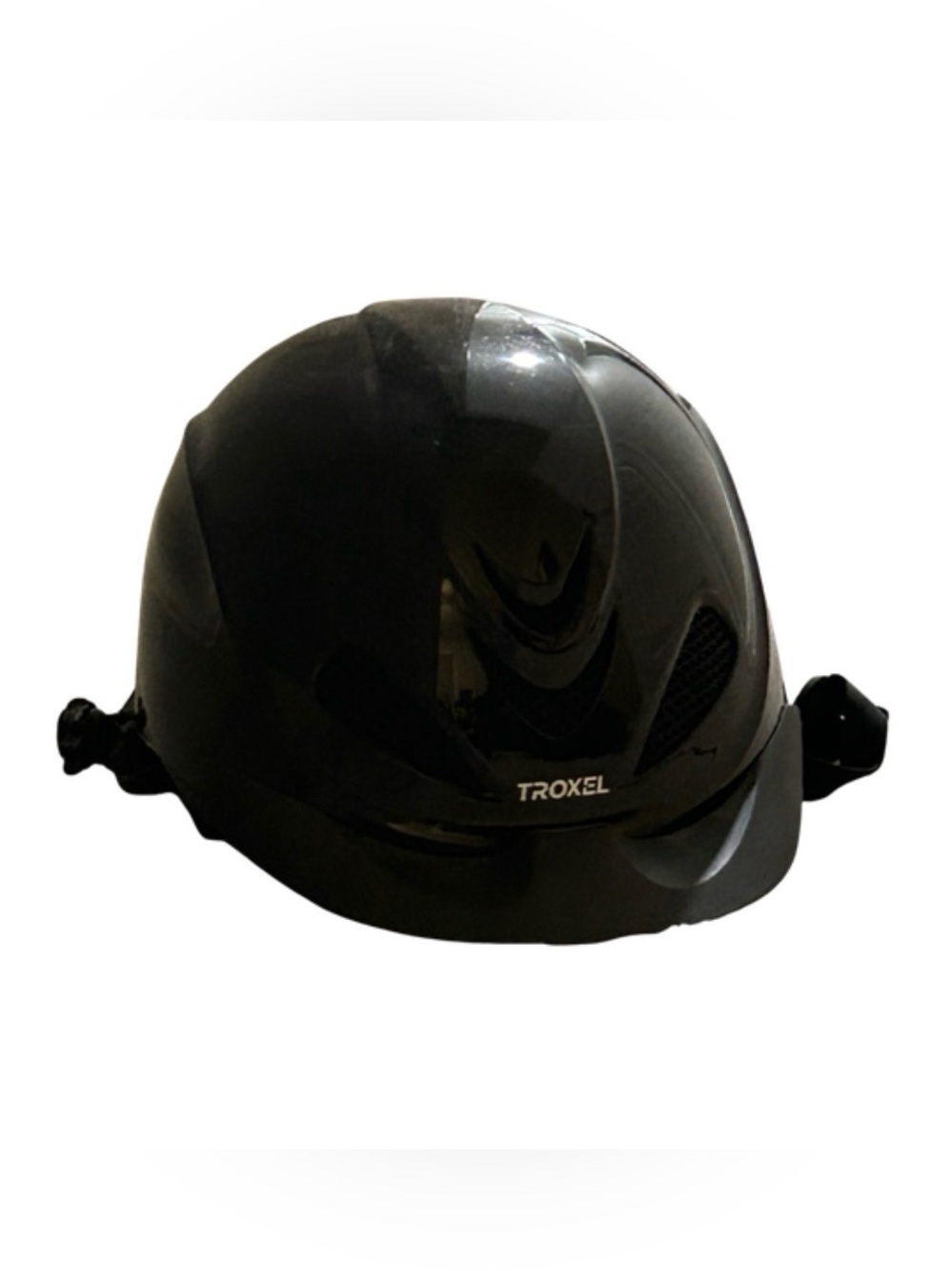 Troxel Liberty Riding Helmet Black Glossy SEI Certified Equestrian XS